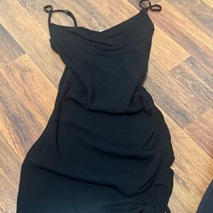 Elegant Black Mini Dress